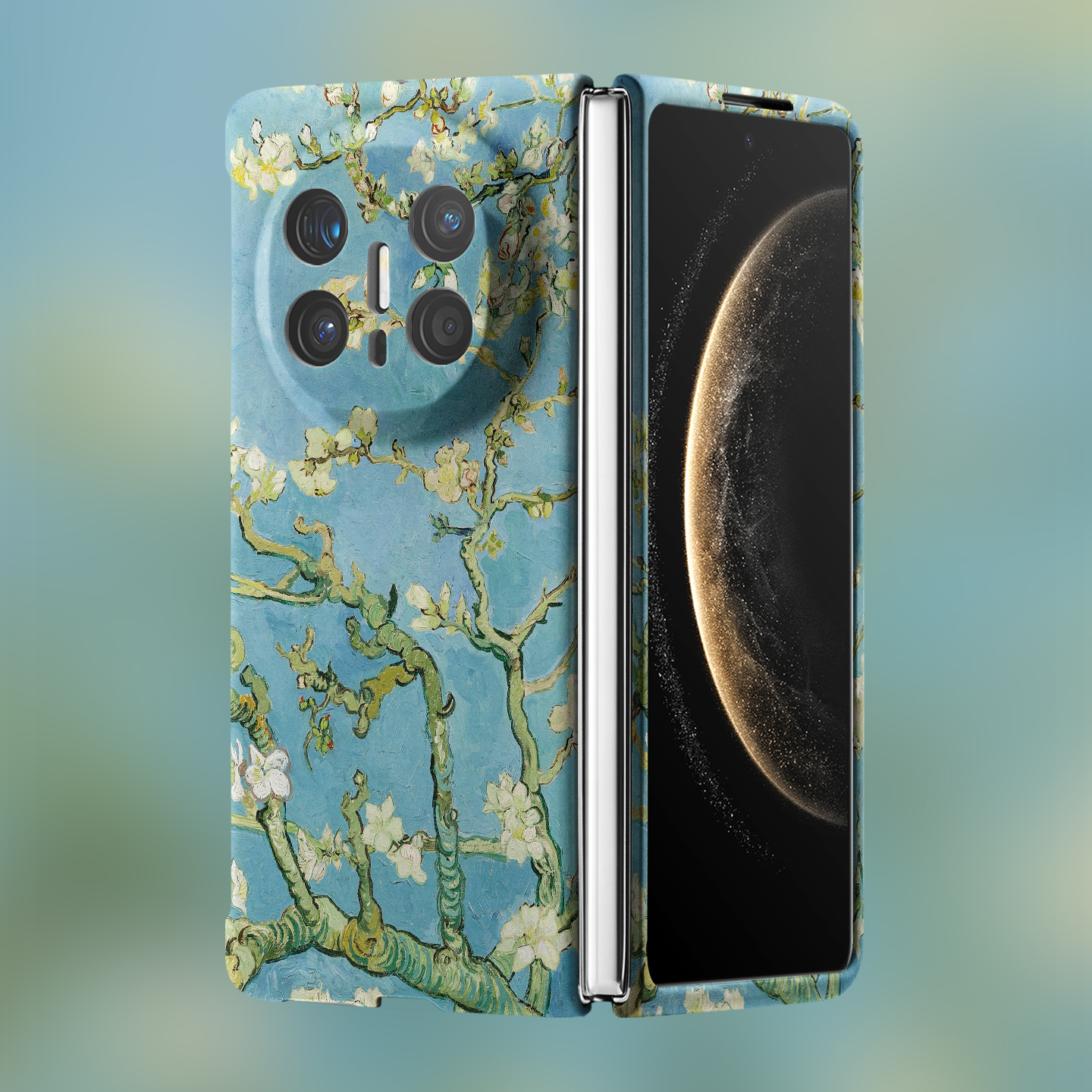 适用华为折叠屏强磁夜光小众