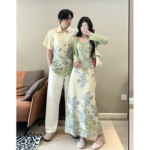 温柔浪漫新中式高级感气质长裙