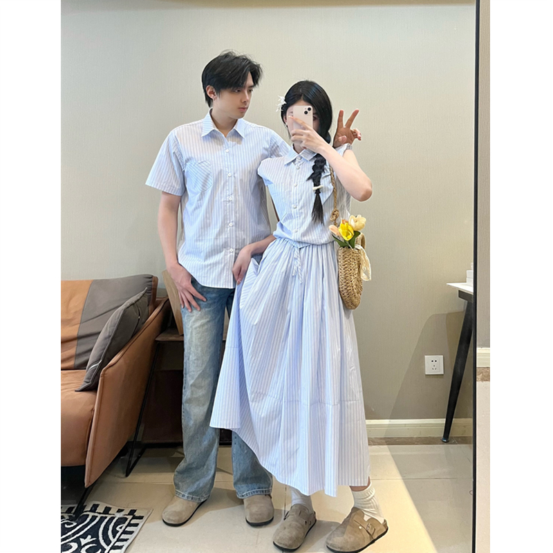 跟夏天适配度很高的长裙套装
