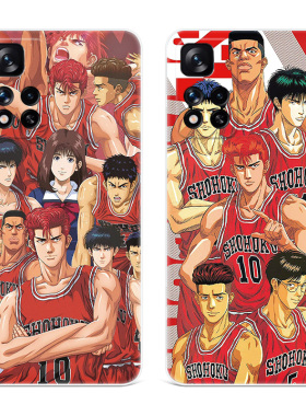 晴子灌篮高手适用小米红米note12手机壳11t流川枫10pro+可爱男士9/8/7/5探索版4x女款轻薄软十