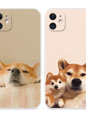 无奈的柴犬适用iPhone13苹果12手机壳11可爱17Air/16/14promax搞怪15卡通6s/7/8plus萌宠XR/XS/se2/3代mini女