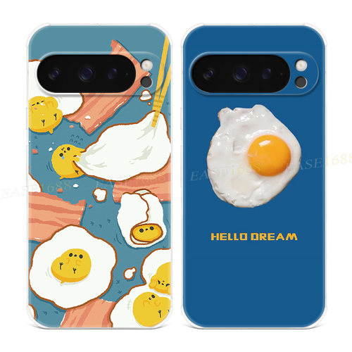 可爱原创意适用谷歌Pixel10手机壳9pro/8/7/6A搞怪XL少女心简约小清新女款耐脏气囊防摔软