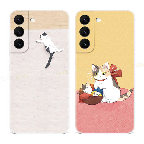 线团小猫咪适用三星s23s22..手机