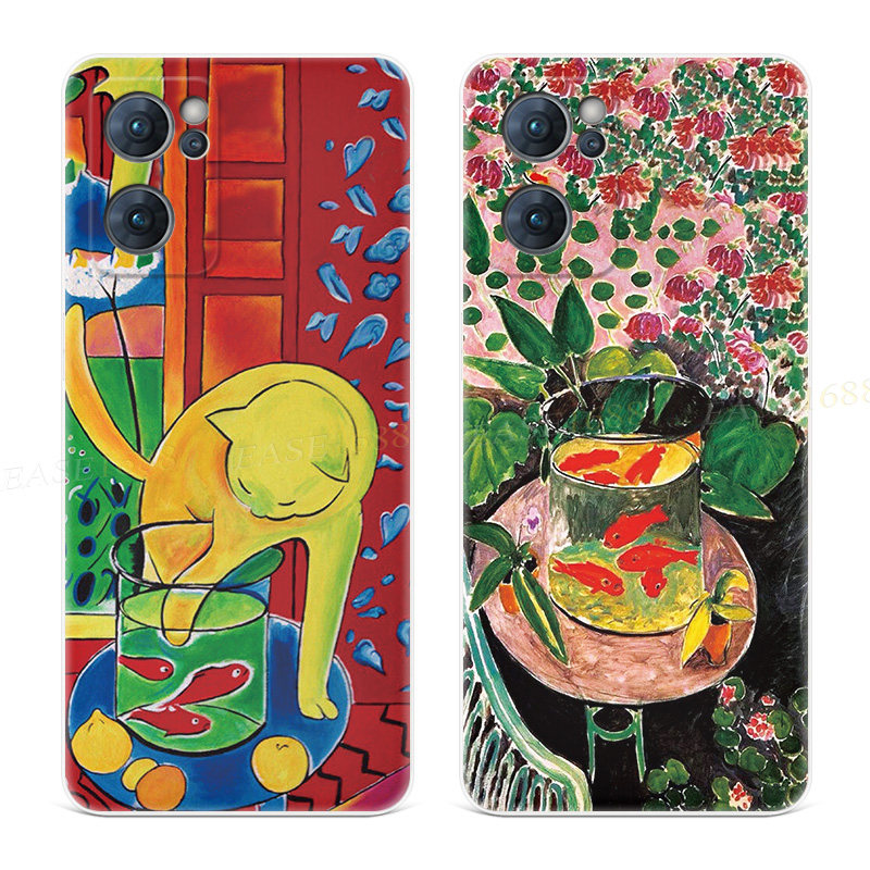 五彩猫咪9适用oppo reno10手机壳11/8pro+6马蒂斯油画7/5K可爱4se文艺3元气版2z女款Ace软十一,3C数码配件,手机保护套/壳,淘宝优惠券,粉丝福利购,淘宝优惠卷