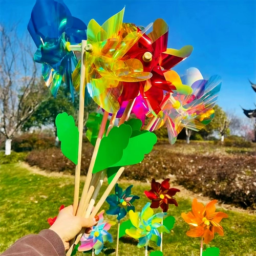 Портативная разноцветная очень большая дорожная игрушка «Ветерок» для детского сада, популярно в интернете