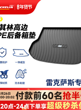 米其林全TPE后备箱垫子雷克萨斯ES300HES200RX300NX200GSLS尾箱垫