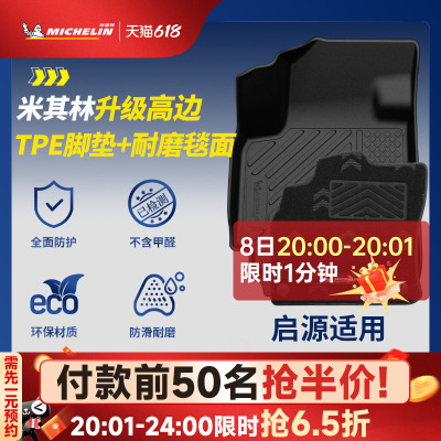 米其林全TPE脚垫适用于启源