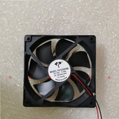 48V静音风扇配电柜排风扇12025 全新120X120X25mm直流24V 12V