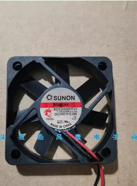 原装SUNON建准KDE2405PFV1 11.MS.B2056.A.X.GN 5010 24V散热风扇