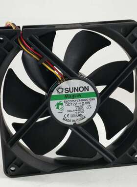 建准SUNON 12025 12CM 12V 2.0W电源机箱风扇E5C0251V3-Q020-G99