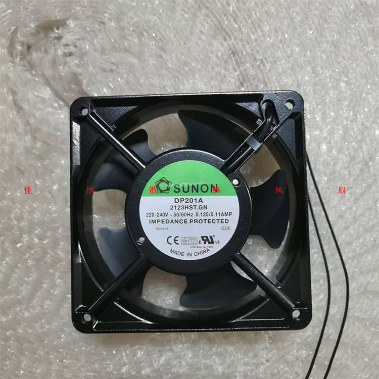 全新SUNON DP201A 2123HST 220V 12038 12CM 机柜 轴流散热风扇
