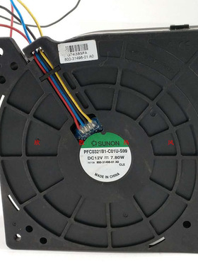 SUNON PFC0321B1-C01U-S99 DC12V 7.80W 12032涡沦离心鼓风机风扇