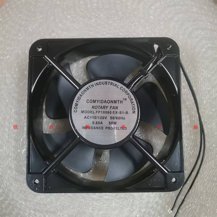 全新FP-18060EX-S1-B 110V 18060 18cm散热轴流风机风扇