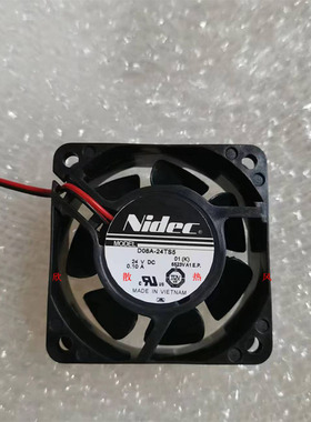 原装/NIDEC 6CM D06A-24TS5 01 05 24V 0.10A 变频器设备散热风扇