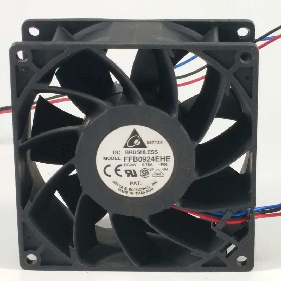 原装 台达 FFB0924EHE 24V 0.75A 9038 9CM ABB 变频器大风量风扇