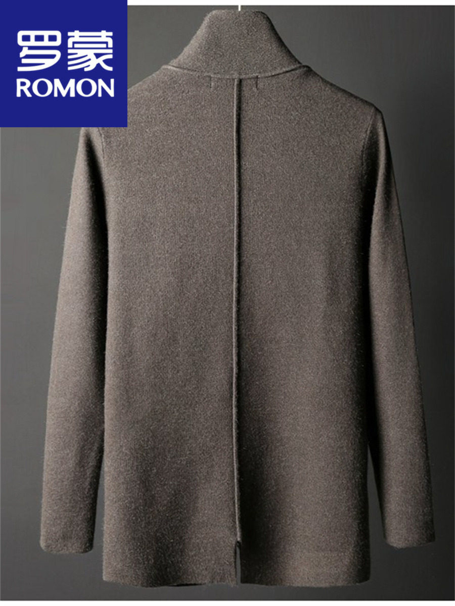 로몬 니트 가디건 남성 봄 가을 새로운 스타일 루즈한 트렌디한 다용도 아우터 스웨터 남성 캐주얼 재킷
