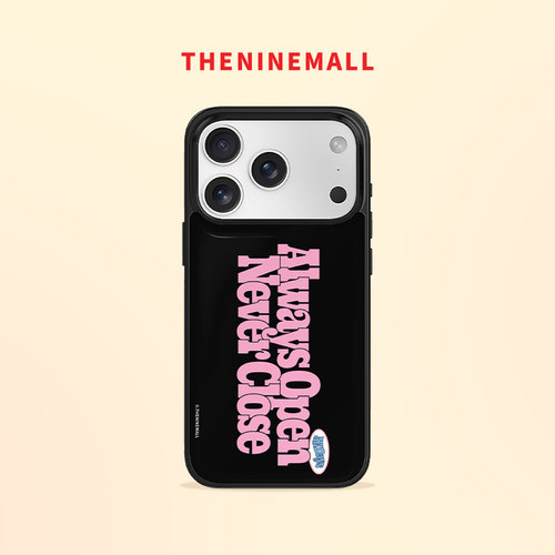 THENINEMALL 无限可能适用于苹果iPhone17/16/15Pro Max手机壳甜酷英文光泽保护壳韩小众ins风手机套全包硬壳