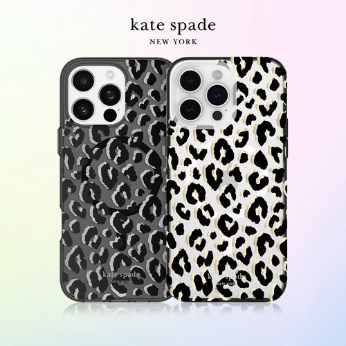 KateSpade都市豹纹手机壳