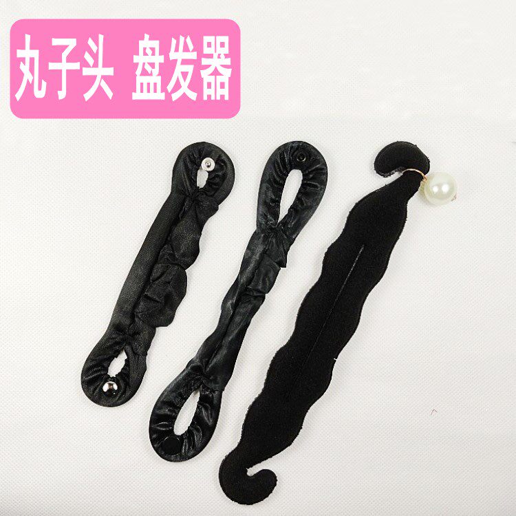 懒人盘发器丸子头盘发器头发造型百变韩国成人头饰神器女蓬松花苞