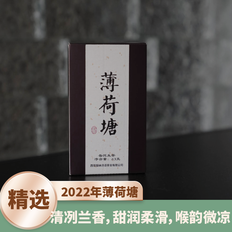 新人必拍【2022年薄荷塘三类】7g*9粒龙珠63g瓮藏3年清冽兰香春季