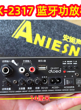 220v12v蓝牙大功率功放板车载低音炮主板音响配件通用可插话筒