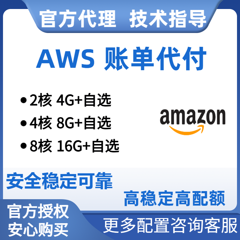 云服务器欧美账单代付海外云服务
