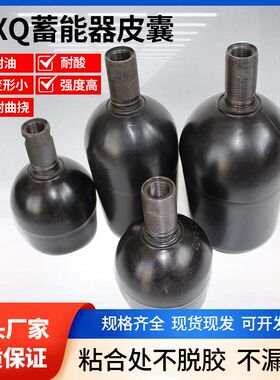 国标奉化储能器专用氮气囊NXQA-6.3L 10L 16L 25L 40L皮囊 内胆