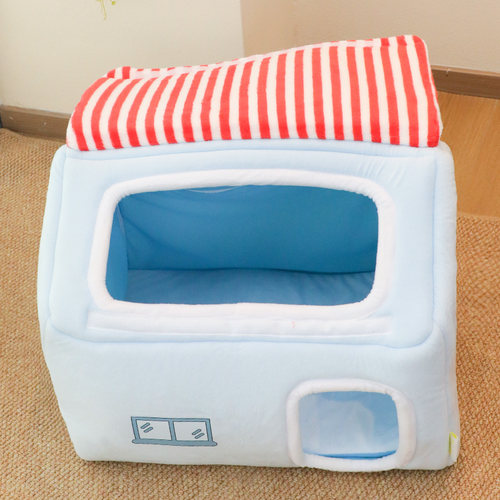 【带天窗的猫窝】加厚毛绒封闭式