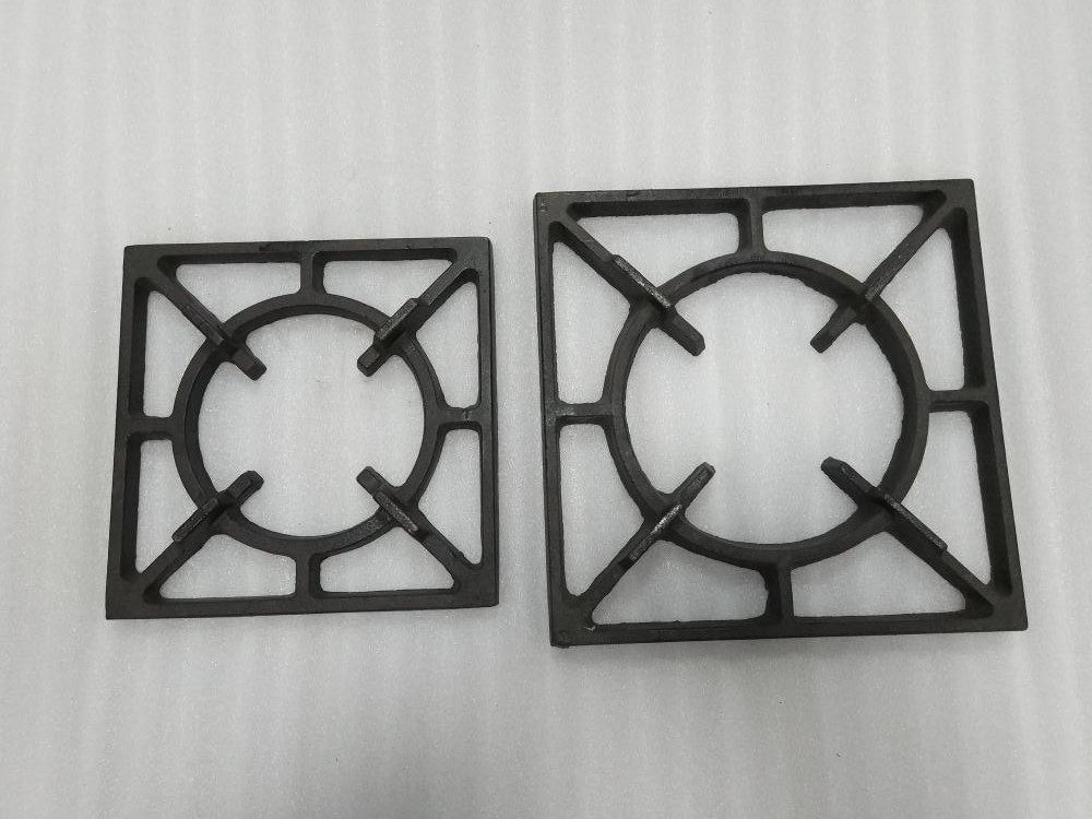 250中式平头板商用燃气灶煲仔炉头配件平头面板生铁铸架300炉花架