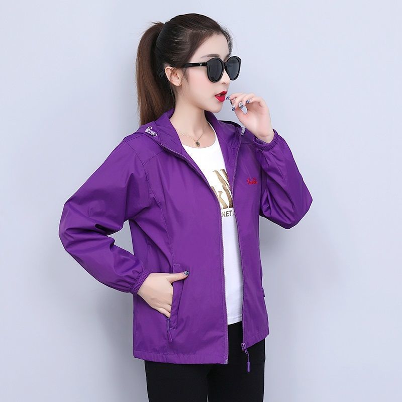 中年妈妈双层跑步防寒工作冲锋衣