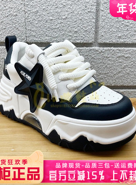 正品Kiss Kitty女鞋热销春新款系带休闲带小白鞋板鞋SA54158-61