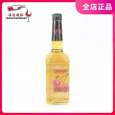 美国进口爱威廉斯樱桃波本威士忌配制酒Evan Williams cherry