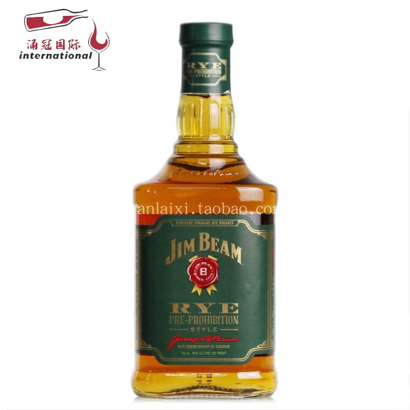 金宾美国进口黑麦波本威士忌洋酒图片