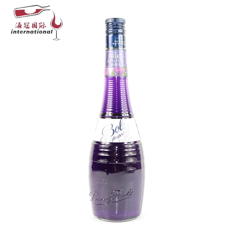 洋酒/荷兰原装进口BOLS博士波士紫罗兰 巴菲特力娇酒 700ml 24度