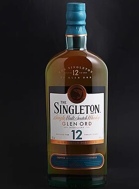 苏格登格兰欧德12年单一麦芽威士忌英国原装进口SINGLETON