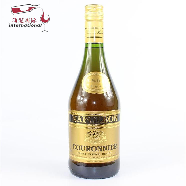 法国必得利原装进口拿破仑 couronnier富豪白兰地700ml 40度