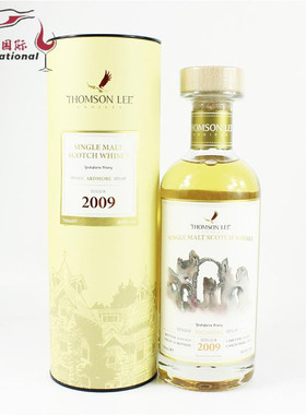 英国进口阿德莫尔2009年单桶单一麦芽威士忌THOMSON LEE ARDMORE