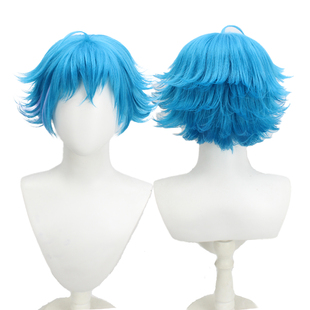 【烈火】鸣潮 黎那汐塔 布兰特cosplay湖蓝色造型动漫假发