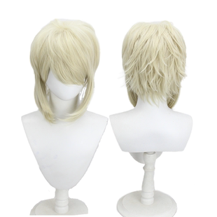 【烈火】边狱巴士公司浮士德Limbus Company Faust灰金色动漫假发