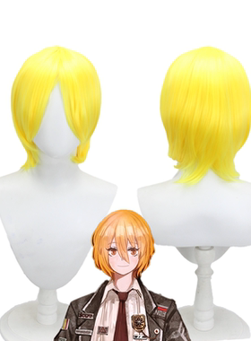 【烈火】边狱巴士公司Don Quixote cos堂吉诃德黄色收脸动漫假发