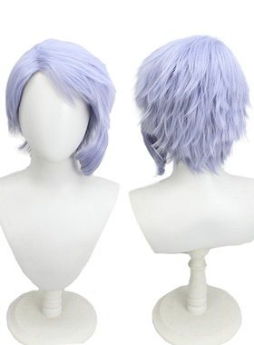 【烈火】扭曲仙境 小美人鱼 Azul 特调色 短发cos动漫假发