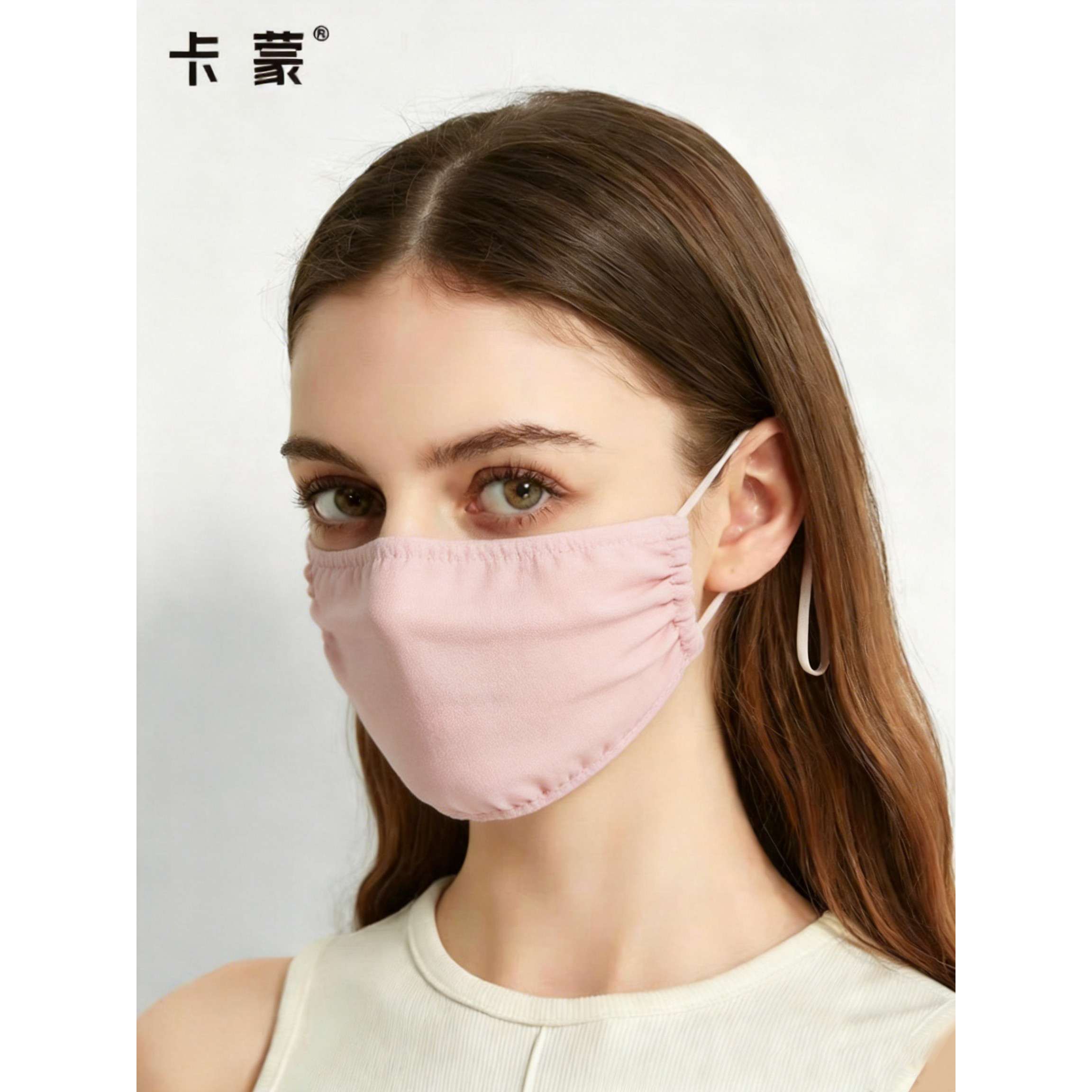 卡蒙骑车遮阳防晒面罩可喝水易呼吸女士夏季防紫外线透气口罩