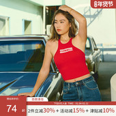 AlphaGym Monica背心挖肩工字背内衣瑜伽普拉提轻运动上衣带胸垫