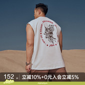 AlphaGym气盖世系列飞袖 背心复古风篮球运动跑步健身训练上衣国潮