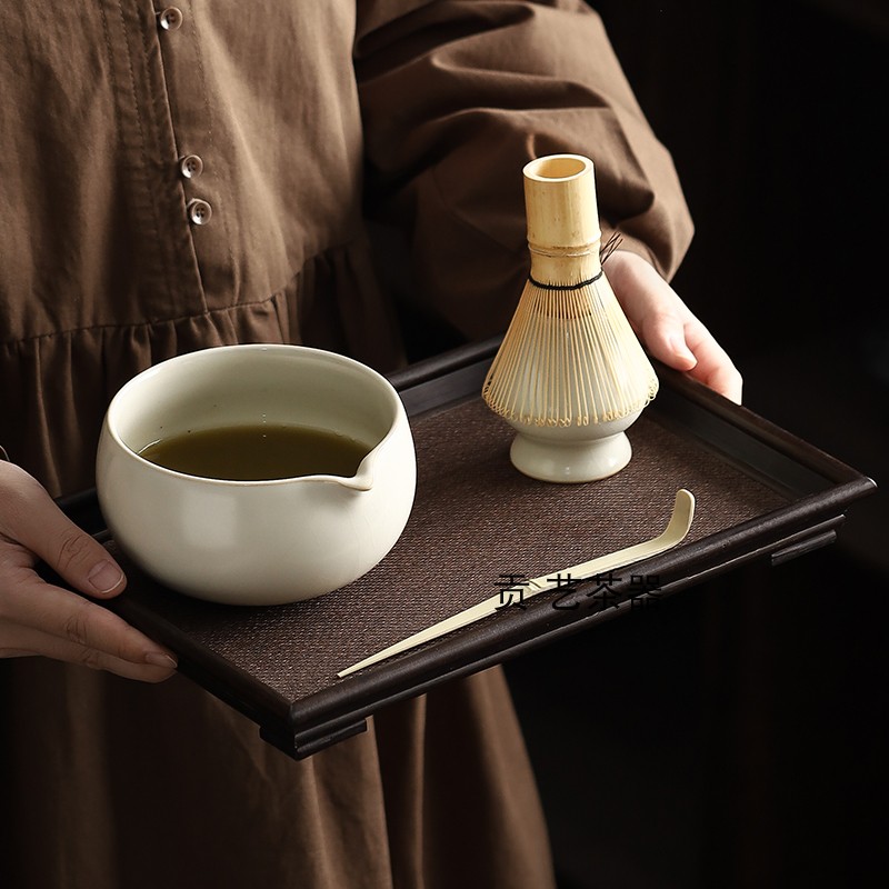 抹茶茶道工具百本立茶筅立茶碗家用整套宋代点茶器茶筅套装