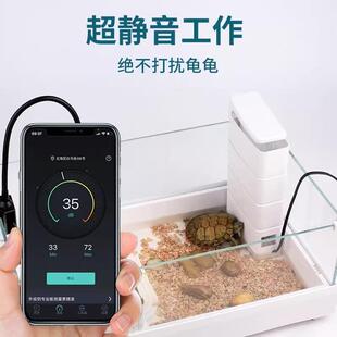 乌龟缸过滤器吸粪静音净水小型瀑布内置水循环龟缸专用低水位过滤