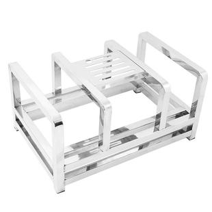 不锈钢菜板架家用厨房砧板架案板架刀架一体锅盖架收纳置物架子