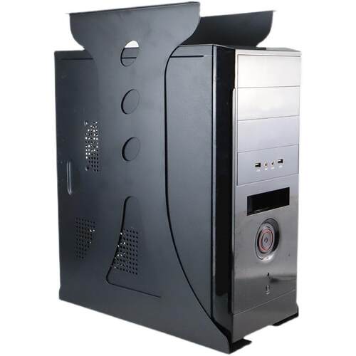 电脑主机悬挂式托架机箱支架主机收纳架壁挂架台式主机支撑