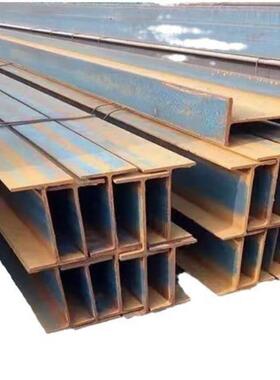 H型钢工字钢Q235现货高频焊接钢梁H钢柱矿工钢热轧钢结构支架