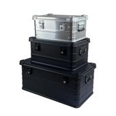 铝合金收纳箱露营家用整理铝箱工具包装 有锁车载后备箱可堆 箱包装